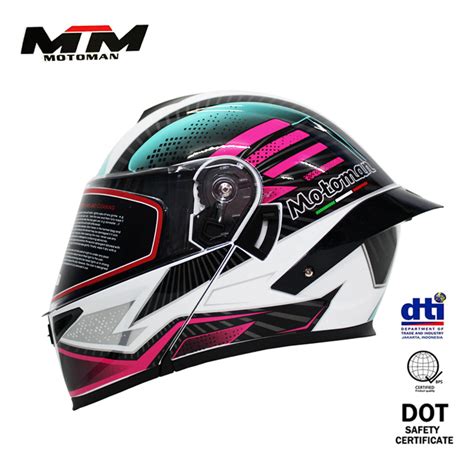 MTM motoman motorcycle modular full face helmet dual visor motors open face helmets 999-3 ...