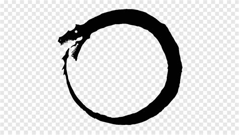 Ouroboros Symbol Jörmungandr, symbol, dragon, ouroboros png | PNGEgg