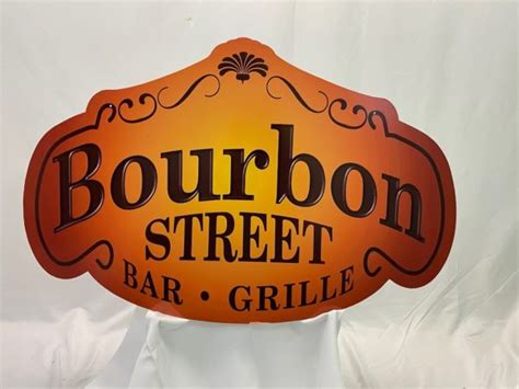 BOURBON STREET MARDI GRAS SIGN PROP | Magic Special Events | Event ...