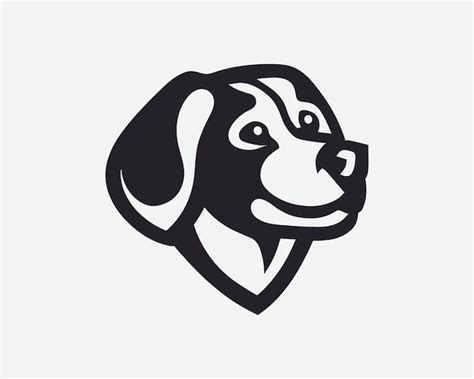 Premium Vector | Creative dog head logo design