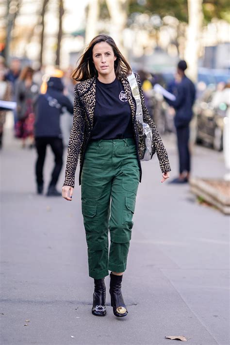 How Stylish People Really Wear Cargo Pants | Outerwear trends, Leopard ...