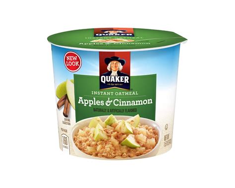 11 Quaker Oatmeal Apple Cinnamon Nutrition Facts - Facts.net