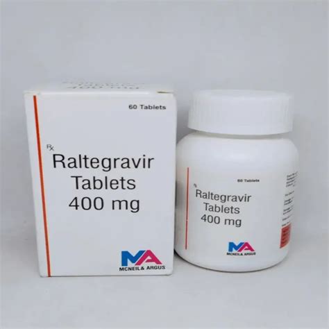 Raltegravir 400 mg RALTEGRAVIR TABLETS, Treatment: Hiv at Rs 8690/bottle in Nagpur