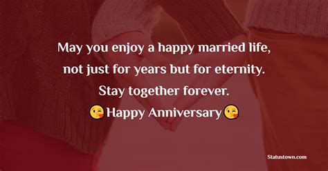 May you enjoy a happy married life, not just for years but for eternity ...