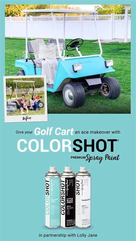 Paint Golf Cart Diy, Golf Diy, Diy Golf Cart Makeover, Golf Cart Graphics, Craft Room Ideas On A ...