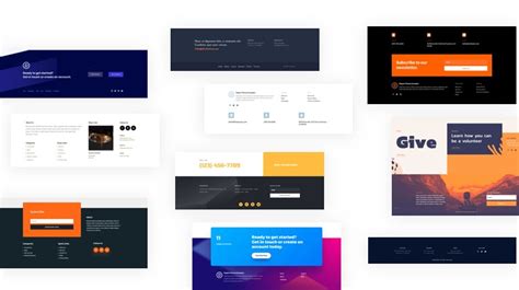 Free Divi Footer layout pack fo your website - Divi Den - Download now