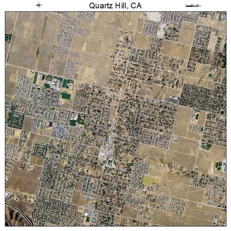 Aerial Photography Map of Quartz Hill, CA California