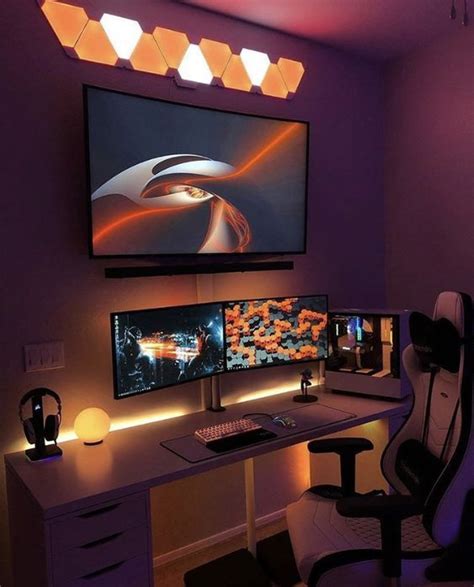 Modern PC Gaming Room Setups | Gaming room setup, Room setup, Computer ...