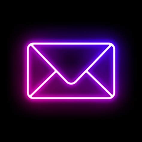 Mail free app icon - purple sweet neon | Sfondi per iphone, Iphone