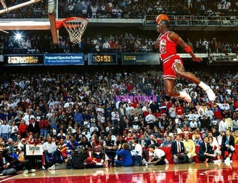 Michael Jordan Slam Dunk Publicity Photo | Michael jordan basketball ...