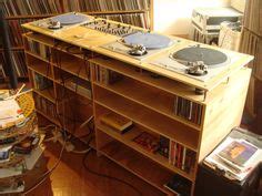 26 Turntables and Turntable Benches/Cabinets ideas | dj table, dj booth ...