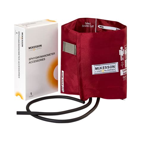 McKesson LUMEON Adult Large Cuff Arm Blood Pressure Cuff Reusable ...