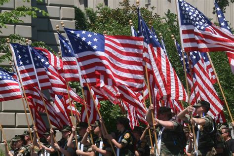 american flags | woodleywonderworks | Flickr