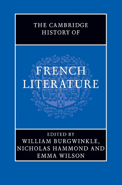 The Cambridge History of French Literature