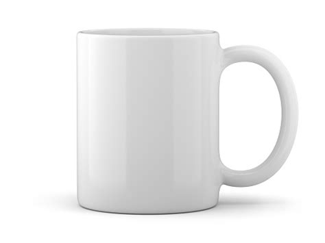 White Mug Isolated Stock Photo - Download Image Now - iStock