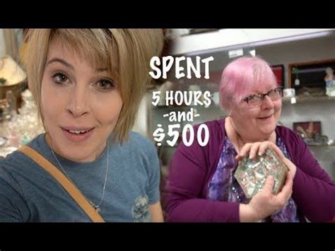 Spent FIVE HOURS and FIVE HUNDRED Dollars at the Antique Mall | Reselling - YouTube Five Hours ...