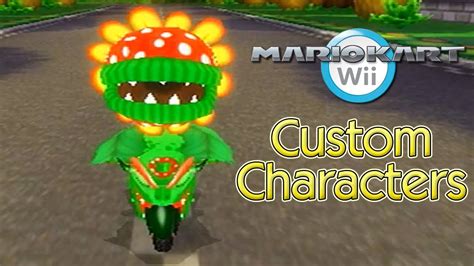 Mario kart wii custom characters szs petey piranha - rewamotion