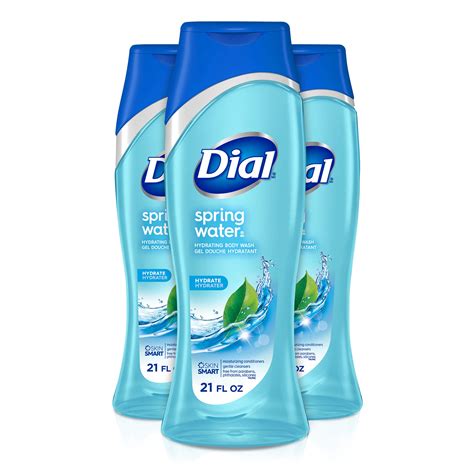 Buy Dial Body Wash, Spring Water with All Day Freshness, 21-Fluid ...