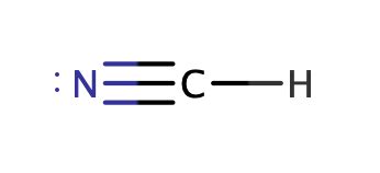 Draw the lewis structure of hcn. include lone pairs. | Quizlet