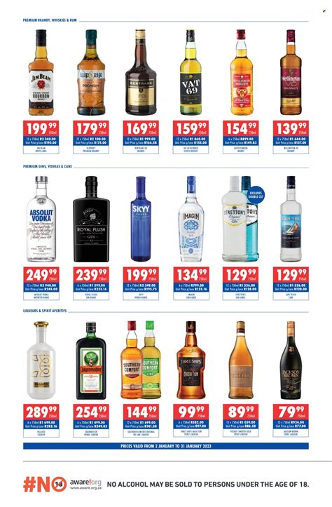 Ultra Liquors catalogue 01.02.2023 - 01.31.2023 | Promotheus