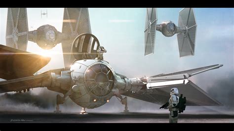 Beautiful Unused Star Wars: The Force Awakens Concept Art