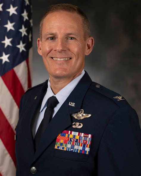 COL. JUSTIN B. SPEARS > Holloman Air Force Base > Biographies