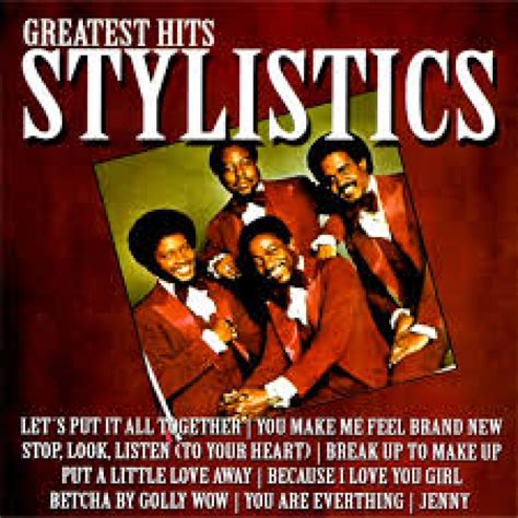 The Stylistics - Greatest Hits ( CD ) - Gringos Records