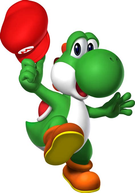 File:Yoshi Mario Hat SM64DS.png - Super Mario Wiki, the Mario encyclopedia