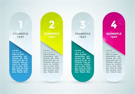 Bullet Points Infographics Elements Vector 3 - Download Free Vector Art, Stock Graphics & Images