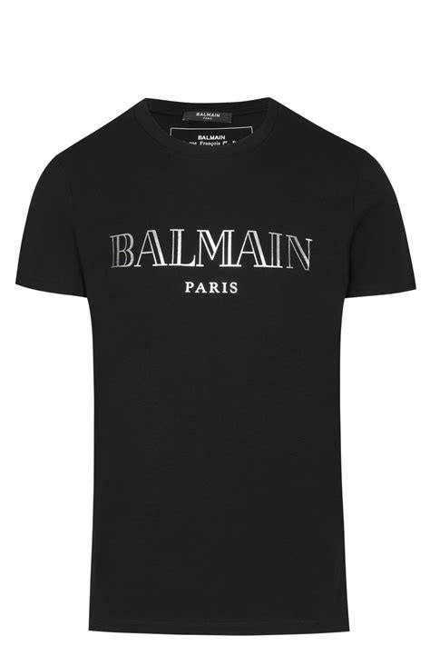 BALMAIN Balmain Paris Logo T-shirt - Clothing from Circle Fashion UK