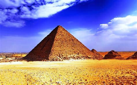 egypt, Pyramids, Great, Pyramid, Of, Giza Wallpapers HD / Desktop and ...