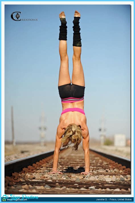 Yoga handstand - AllYogaPositions.com