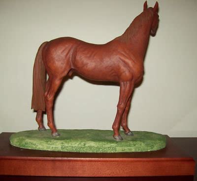 MAN O WAR HORSE STATUE BY D. CEENTY FIGURINE | #129616012