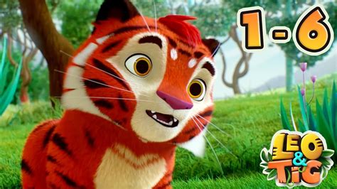 Leo and Tig - Full episodes collection (1-6) - Good Animated Movies for kids Moolt Kids Toons ...