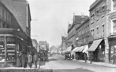 Photo of Tooting, High Street from the Broadway 1902, from The Francis Frith Collection | Old ...