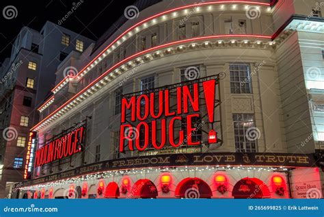 Moulin Rouge Musical at Piccadilly Theatre in London- LONDON, UK ...