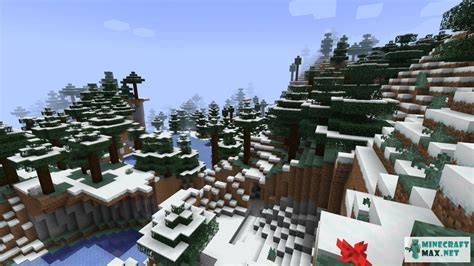 Snowy Taiga Mountains | How to craft snowy taiga mountains in Minecraft ...