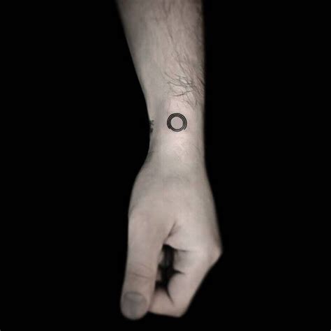 Geometric tattoo: 30 new tattoo ideas triangle, circle, square, rectangle ... | Circle tattoos ...