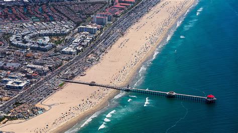 California Summers at the Beach | West Coast Aerial Photography, Inc