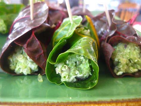 Vegan Swiss Chard Dolmas With Garlicky Pesto Quinoa - G-Free Foodie