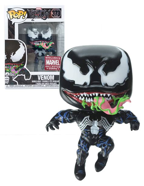 Funko POP! Marvel Venom #373 Venom (Jumping) - Collector Corps ...