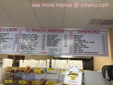 Online Menu of Barons Bagels Restaurant, Brick, New Jersey, 08724 - Zmenu