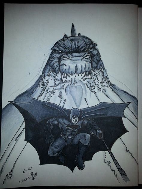 Godzilla vs. Batman by freetouch | Godzilla vs, Batman, Godzilla