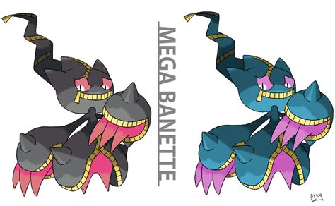 Mega Banette by CODE-umb87 on DeviantArt