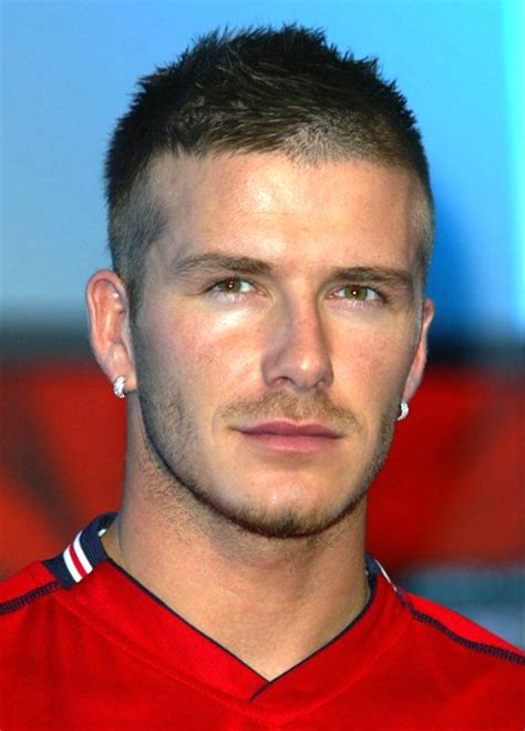 David Beckham Short Buzz Haircut For Men