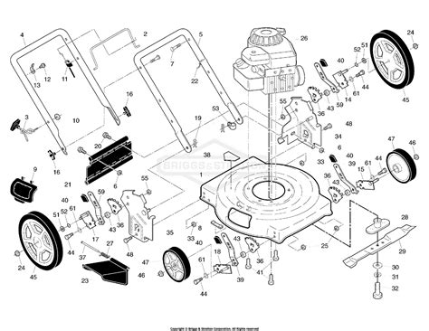 Murray Lawn Mower Parts Diagram | Reviewmotors.co