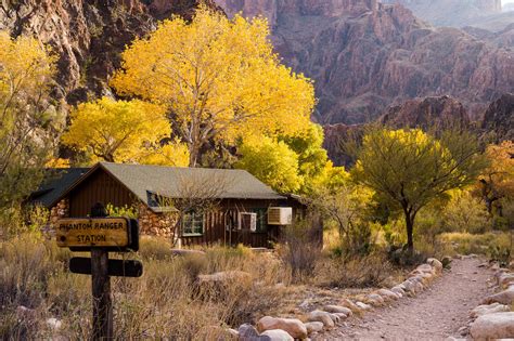 At the bottom of the Grand Canyon is the Phantom Ranch. The ranger ...