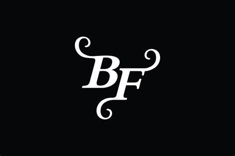 Monogram BF Logo Illustration par Greenlines Studios · Creative Fabrica