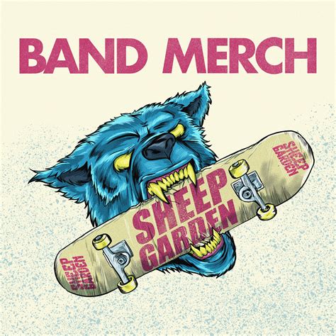 BAND MERCH on Behance