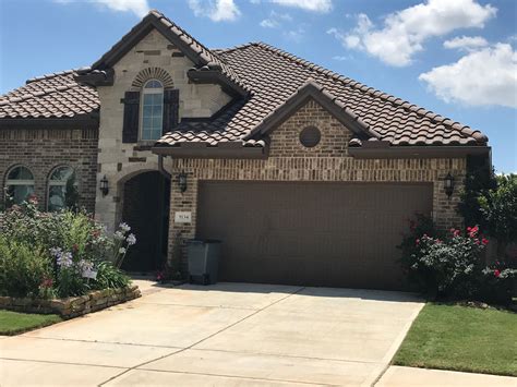 spanish tile roof and brick exterior. it can be done! | Spanish tile roof, House exterior ...